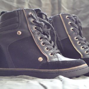 ALDO High Top Wedge